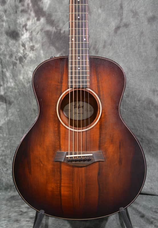 Taylor GS Mini-e Koa Plus Shaded Edgeburst w/ Gigbag & FAST Same Day Shipping image 1