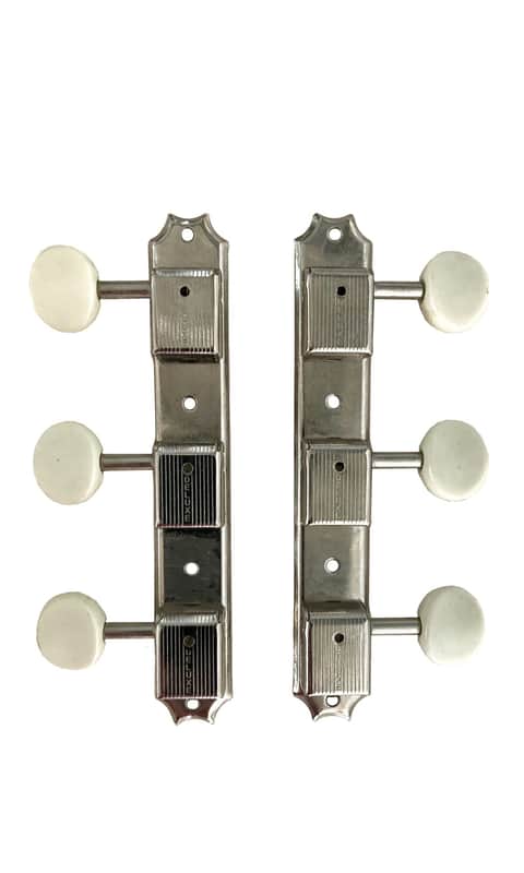 Replica "Kluson" One-Line Deluxe Tuner Set image 1