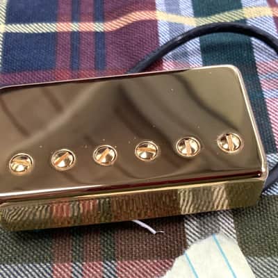 Gold Ernie Ball Music Man Luke "HT" Humbucker Bridge Pickup, 52mm, Hot Treble image 3