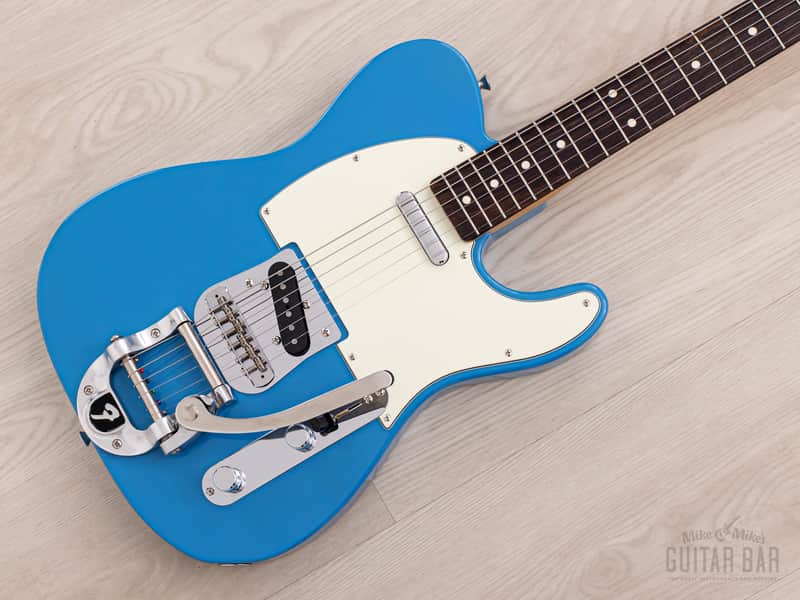 2018 Fender Traditional 60s Telecaster FSR w/ Bigsby B5F California Blue, Japan MIJ image 1
