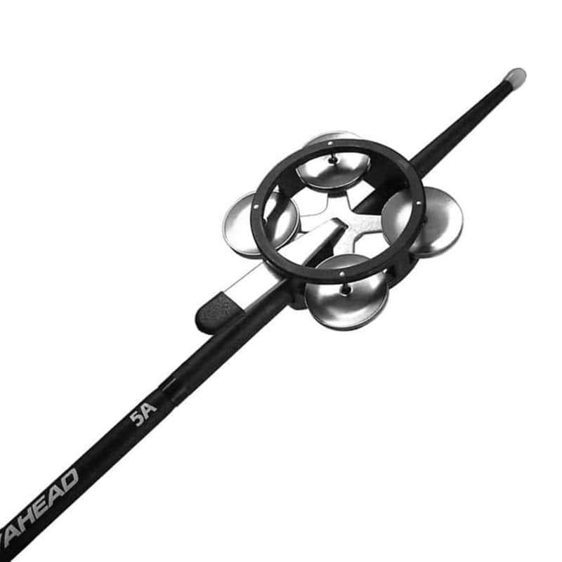 Jinglemute Drum Stick Mounted Tambourine image 1