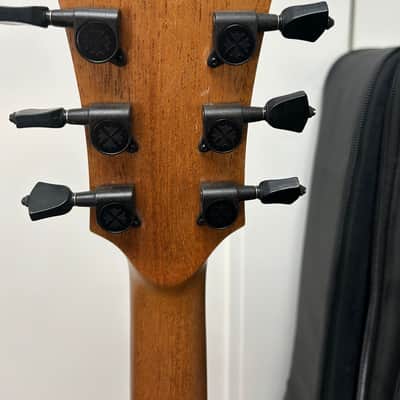 Lag Tramontane Hyvibe THV20DCE Acoustic Guitar w/Electronics - Natural image 7