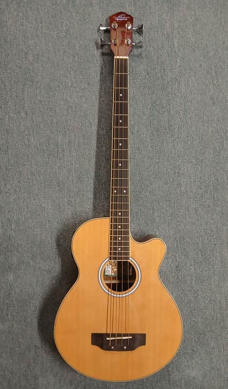Oscar Schmidt OB100-N Acoustic/Electric Bass - Natural image 1