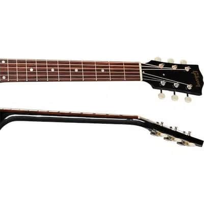 GIBSON - 60S J-45 ORIGINAL, ADJ SADDLE NO PICKUP EBONY image 6