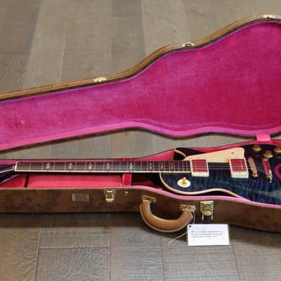 Orianthi Owned! 2024 Gibson Custom Shop 1959 Reissue Les Paul Electric Guitar 5A Quilt Blue + COA OHSC image 22