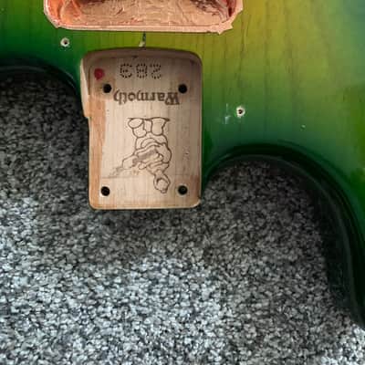 Warmoth Guitar Body Dragonburst Strat Style image 2