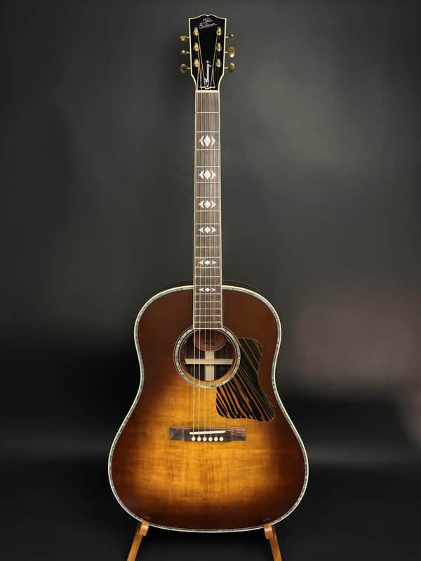 Gibson Custom Limited Edition Advanced Jumbo Anniversary - Cremona Burst with Gold Hardware image 1