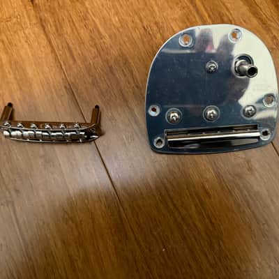 Fender Squire Jazzmaster - Bridge and Vibrato image 1