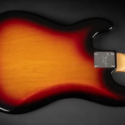 2005 Fender 60th Anniversary American Precision Bass Custom Fretless - 3-Color Sunburst | USA 4-String Boutique Ebony Fretboard | Case image 11