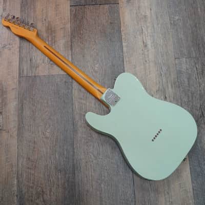 Fender Limited Edition American Professional II Telecaster Thinline Transparent Surf Green 2024 image 8