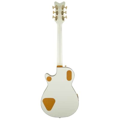 Gretsch G6134T-58 Vintage Select '58 Penguin 6-String Right-Handed Electric Guitar with Bigsby Bridge Tailpiece and Mahogany Body (Vintage White) image 2