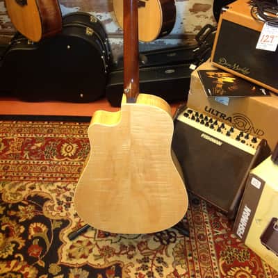 Seagull 25th Anniversary CW Flame Maple EQ Acoustic-Electric Guitar image 8