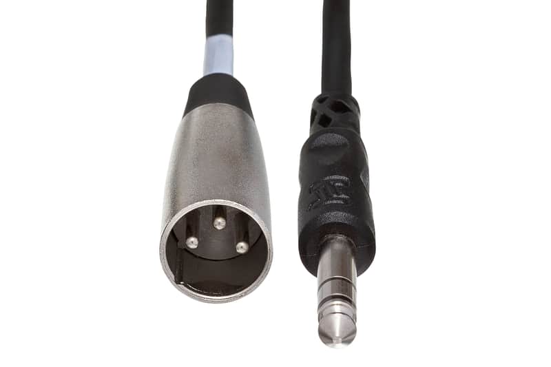 Hosa PXM105 1/4" Phone Plug (mono) to XLR (male) - 5' image 1
