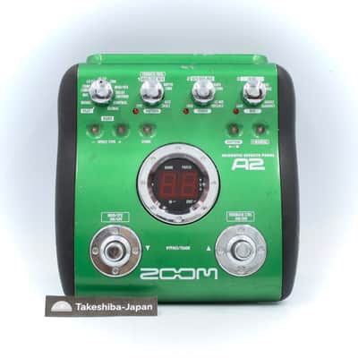Zoom A2 Acoustic Effects Pedal Guitar Effect Pedal 004844
