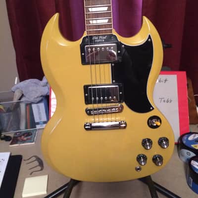 2011 Gibson Custom Les Paul SG TV Yellow image 2