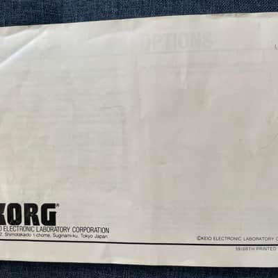 Korg DDM-220 Super Percussion Drum Machine (with Power Supply and User Manual) image 14