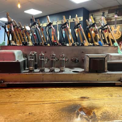 Vox AC-30/6 B JMI Amp Head Re-Housed 1963 - Black Tolex image 9