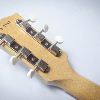 Gibson Custom Shop Les Paul Junior Double Cut (DC) 2007 - T.V. Yellow / Split-Pea Soup image 14
