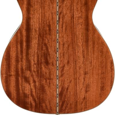 Fender PO-220E Orchestra 3-Tone Vintage Sunburst Acoustic Guitar with Case - Demo image 6