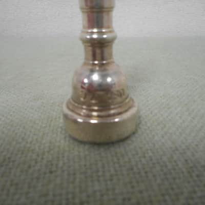 Getzen 7C Trumpet Mouthpiece Mid 2000's - Silver Plate image 3