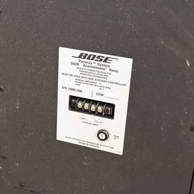 Bose Panaray 502B Portable Acoustimass Bass Enclosure CG012EU image 7