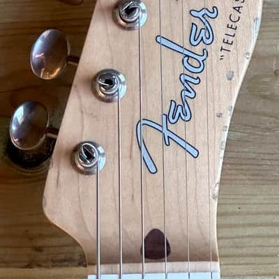 Fender THE TPP FRANCIS ROSSI "STATUS QUO" TELECASTER TRIBUTE. 2019 - Green image 3