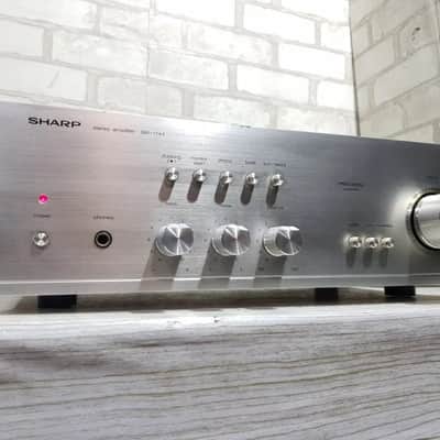 Sharp SM-1144H Rare Vintage Stereo Integrated Amplifier Tested Working Warranty image 4
