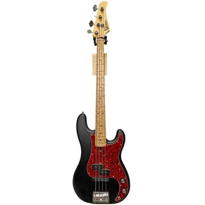 Wilkins WRTPJ4 RoadTested 4-String Electric Bass Guitar Black Matte image 2