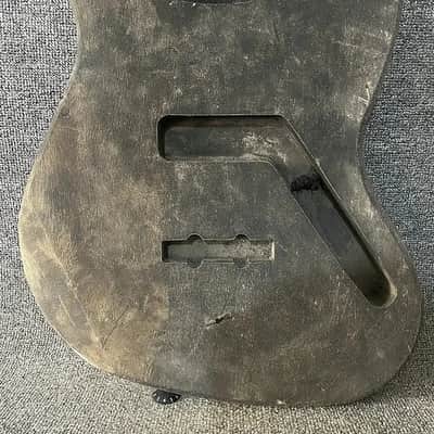 Solid Basswood 4 String Jazz Bass Style Body image 3
