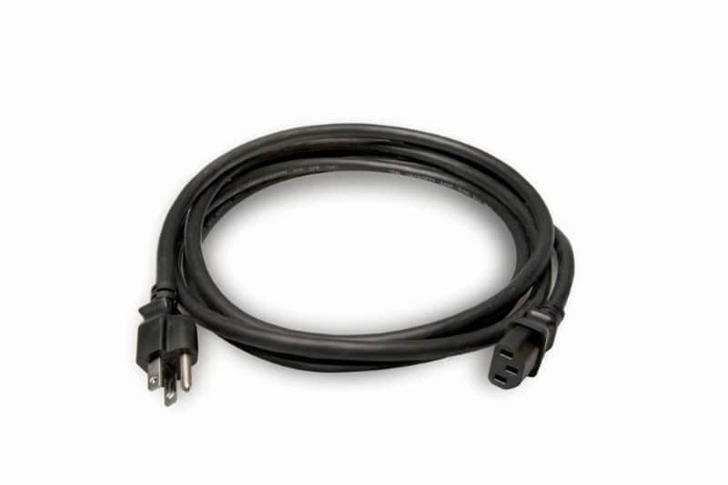 Hosa PWC408 Power Cord - IEC C13 To NEMA 5-15P, 8 Foot image 1