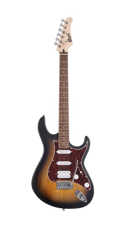 Cort G110 OP SB | Double Cutaway HSS with Jatoba Fretboard and Tremolo, Sunburst. New with Full Warranty! image 1