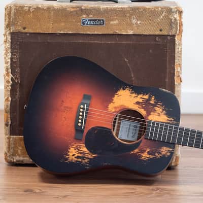 Martin Dreadnought Junior Street Legend - in Aged Vintage Sunburst image 1