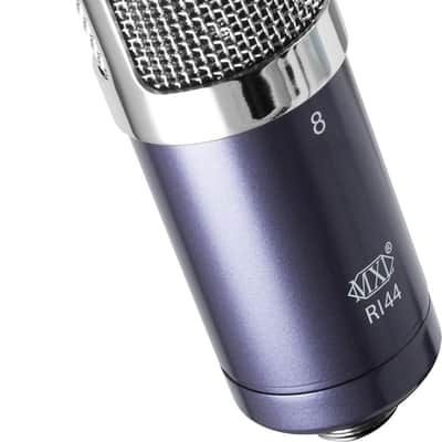 Mint MXL R144 Multi-Purpose Ribbon Microphone with Shockmount, Purple (MXL R144) image 4