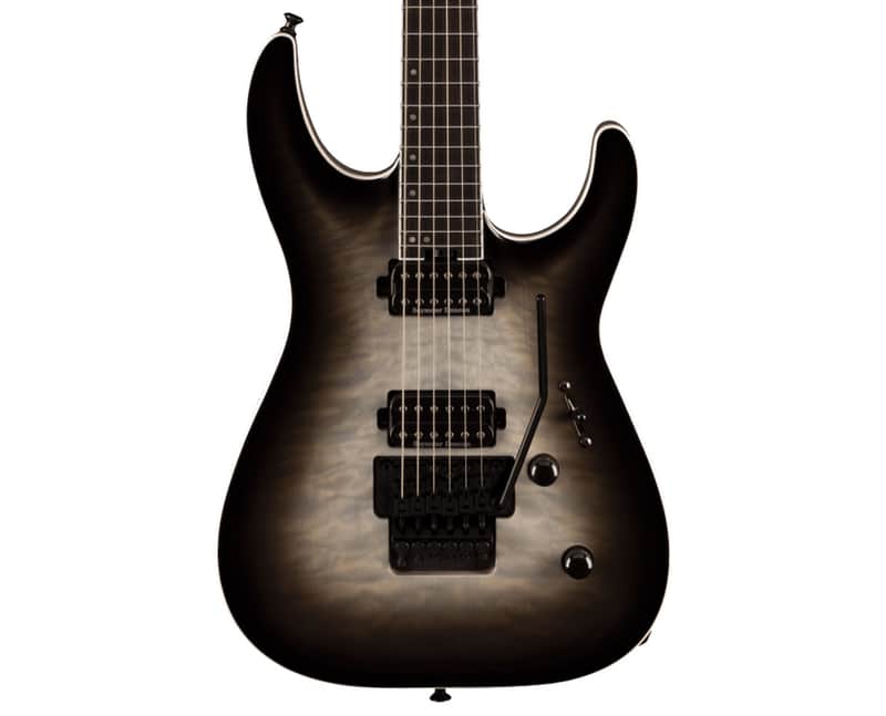 Used Jackson Pro Plus Series Dinky DKAQ Electric Guitar - Ghost Burst image 1