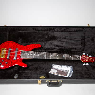Yamaha TRBJP2 John Patitucci Signature 6-String Bass TRB-JP2 2021 - Transparent Dark Red Excellent Condition **SCOTT'S BASS LESSONS GIVEAWAY WINNER** image 23