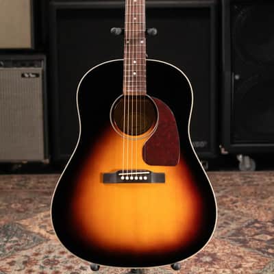 Epiphone J-45 Studio Acoustic/Electric Guitar - Vintage Sunburst image 3