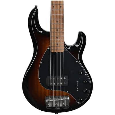 Sterling by Music Man StingRay RAY35 Electric Bass, Vintage Sunburst, Open Box (Very Good) image 4