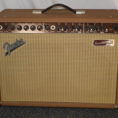 Fender Acoustasonic Junior Acoustic Guitar Combo Amp with cover used image 1