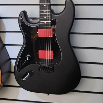 Harley Benton Left handed HH with emgs - Matte black image 5