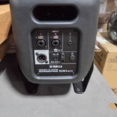 Yamaha STAGEPAS 100BTR Portable 6.5" Battery Powered PA w/ 3channel Mixer - Used image 2