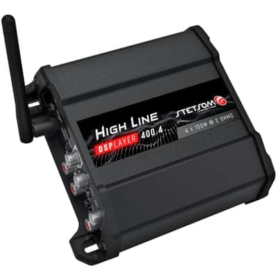Stetsom HL400.4 Car Amplifier 4-Channel DSP Player Bluetooth FM Radio image 13