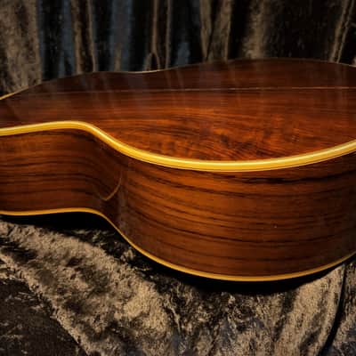 Guild F30 Rosewood Sunburst with F50 appointments Ultra Rare Bear Claw top Vintage Westerly Acoustic image 9