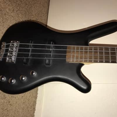 Warwick RockBass Corvette Basic Passive Fretted 2013 Nirvana Black Finish Passive electronics image 2