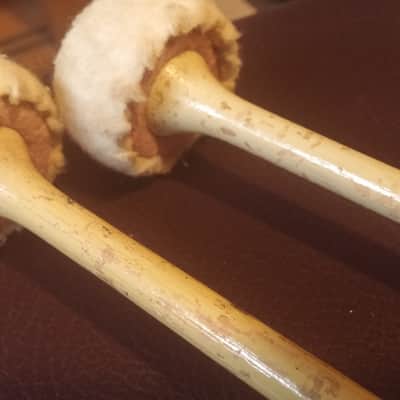 ROGERS GRETSCH LUDWIG  Rare Felt Mallets 50s 60s LOT 6 USA VINTAGE NO TARIFFS image 7