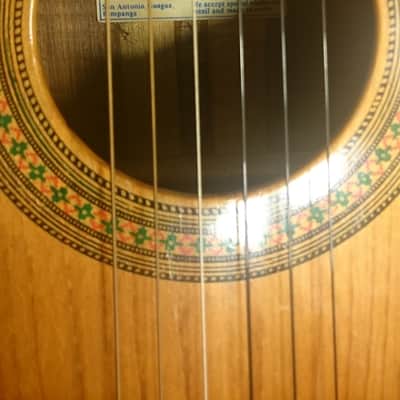 Lumanog Berdejo Classical Acoustic Guitar Exotic Rosewood 1960's image 10
