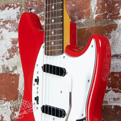 Fender Mustang '69 Reissue MG-69 Fiesta Red 2007 CIJ Japan image 4