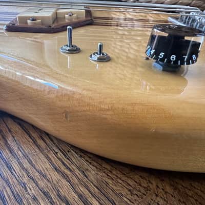 RARE! 1979 Kramer DMZ 4001 LEFTY - Natural w/ OHSC image 16