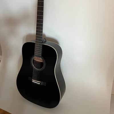 Austin |AA25DSBK | Dreadnought Acoustic | 6 String | Black Finish | Righthand | Dreadnought | Acoustic image 6