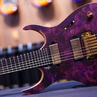 Mayones Hydra Elite PRO 7 Trans Dirty Purple Satine image 4