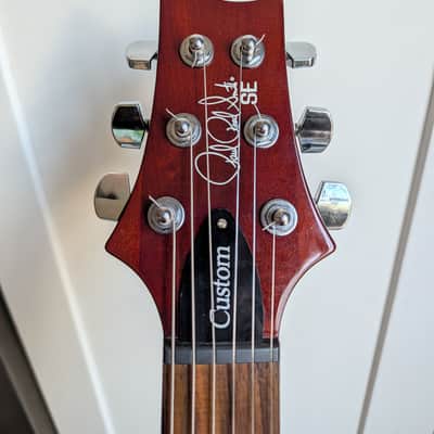PRS SE Custom 24-Fresh Fretwork! - Tobacco Sunburst image 3